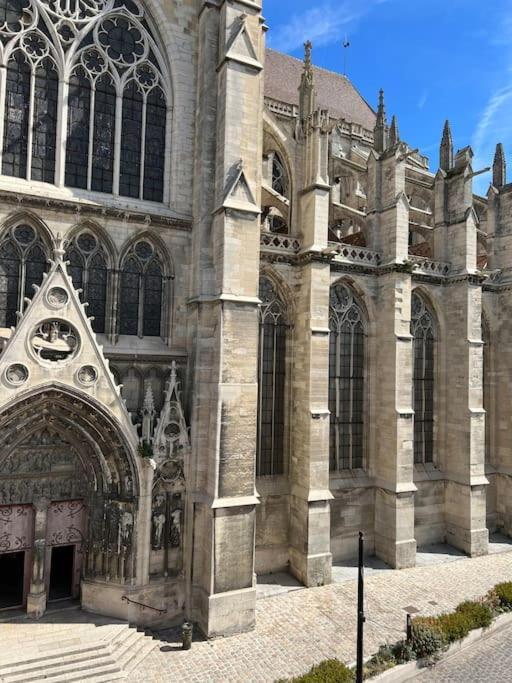 Appartement Vue Cathedrale- Centre Ville Meaux-Gare-Disney 외부 사진