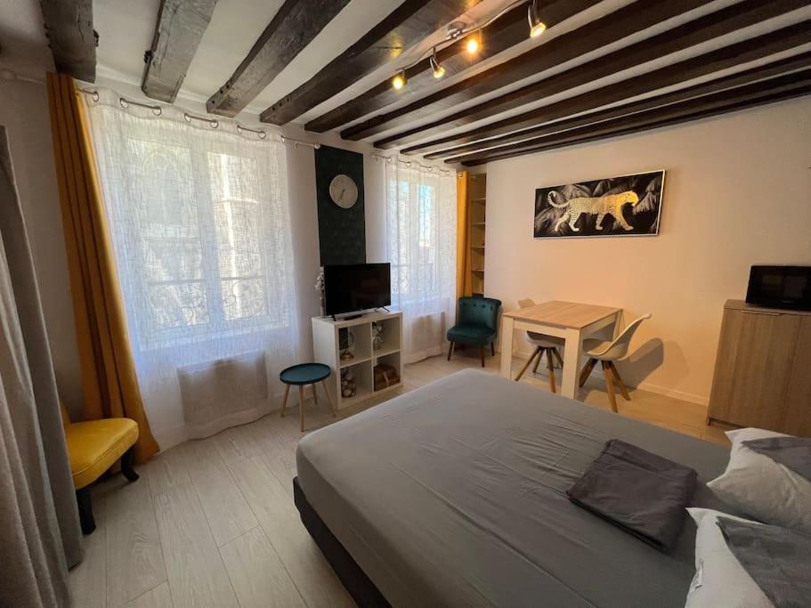 Appartement Vue Cathedrale- Centre Ville Meaux-Gare-Disney 외부 사진