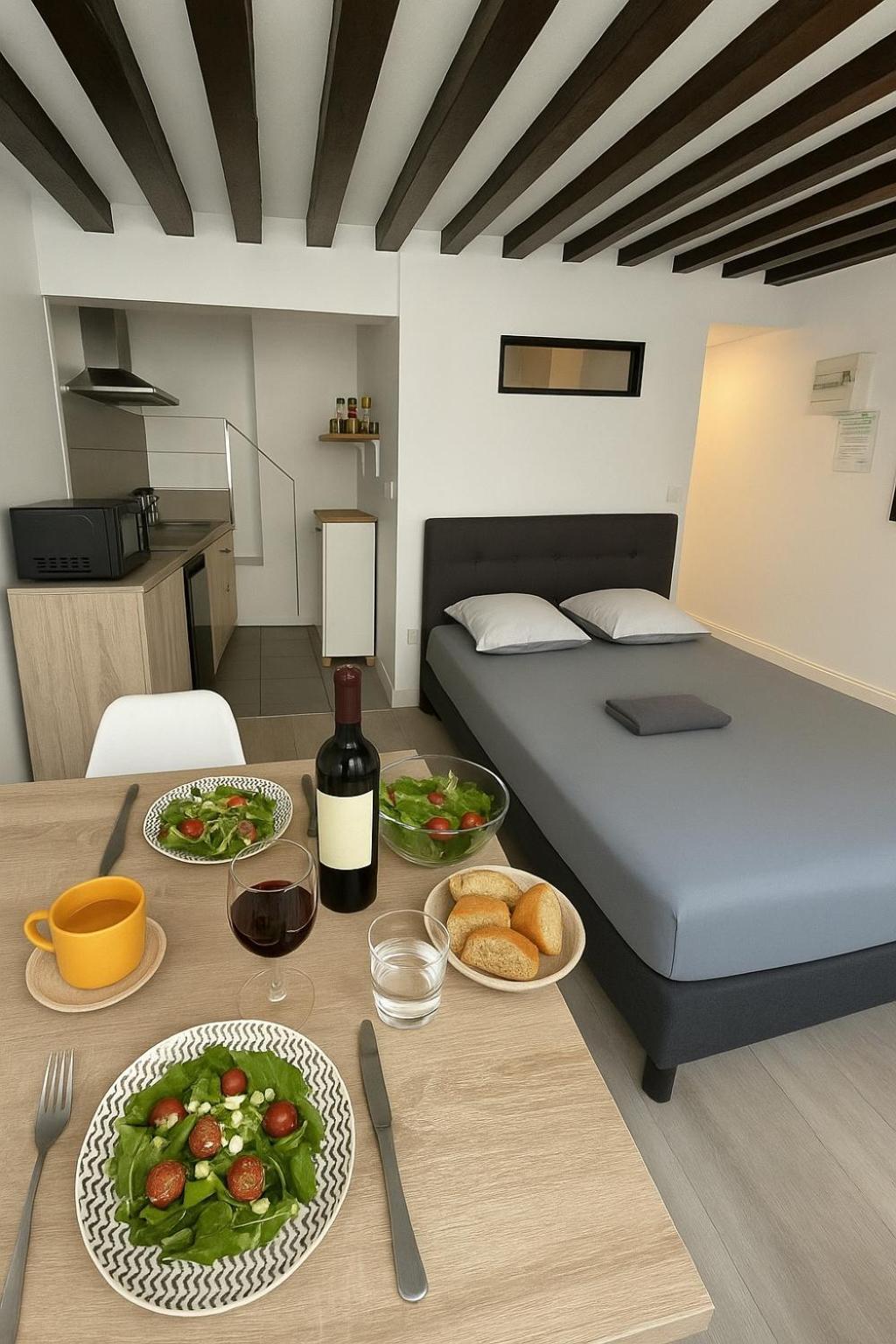 Appartement Vue Cathedrale- Centre Ville Meaux-Gare-Disney 외부 사진